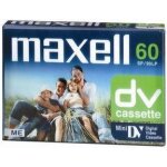 Cassette vierge mini - dv 60 min, 1 pice