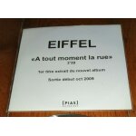 Cd album advance eiffel   a tout moment la rue  ( choeurs bertrand cantat ) 1 titre 2009 edition destine ...