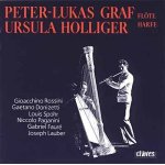 Cd claves suisa 50 - 708 sanyo japon 1988 music for flute & harpe by rossini donizetti spohr paganini ...