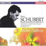 Cd denon michel dalberto schubert complete piano sonatas 3 (d840 156 158)