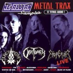 Cd sampler metallian - metal trax 56 - 17 titres - lacrimosa - obituary - emperor