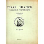 César franck variations symphoniques piano solo (ed. ashdown) César franck variations symphoniques piano solo (ed. ashdown)