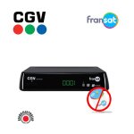 Cgv decodeur satellite hd e - sat hd - w4 (sans carte fransat)