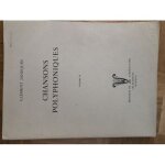 Chansons polyphoniques janequin editions oiseau - lyre volume iv