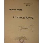 Chanson rve (piano et chant - voix moyennes en sol)