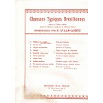 Chansons typiques br�siliennes - villa lobos