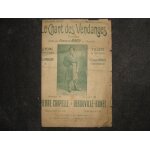 Le chant des vendanges annees 20