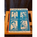 Charles aznavour et bailler et dormir partition chant piano accords raoul breton