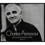 Charles aznavour platinum collection trois cd compilation boitier crystal de luxe 60 tubes (p) 2004 capitol ...