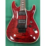 Chechter guitare electrique avec floyd rose