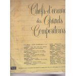 Les chefs - d'oeuvres des grands compositeurs curieux classeur plastifi avec pages papier intercalaires ...