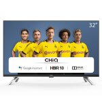 Chiq l32h7a, 32 pouces(80cm), android 9. 0, smart tv, hd, wifi, bluetooth, google assistant, netflix, ...