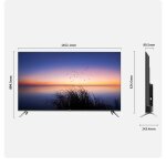 Chiq u65h7a, 65 pouces(165cm), android 9. 0, smart tv, uhd, 4k, wifi, bluetooth, google play store, google ...
