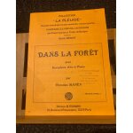 Christian manen dans la foret partition saxophone alto piano ed. combre Christian manen dans la foret partition saxophone alto piano ed. combre