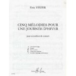 Cinq mlodies d'hiver accordon