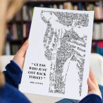 Citation de phil lynott -  guess who just got back today  - format a4 - histoire en dessin du bassiste ...