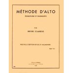 Classens henri m�thode d'alto el�mentaire et progressive