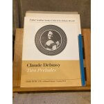 Claude debussy deux pr�ludes partition guitare julian bream ed. faber