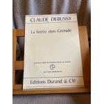 Claude debussy la soir�e dans grenade estampes n2 partition piano ed. durand