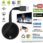 Cl� tv sans fil, wi - fi, 4k, pour google chromecast ultra, lecteur multim�dia, vid�o hd, pour chromecast ...