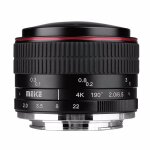 Cnyo meike mk - 6. 5mm f2. 0 fisheye lens pour fujifilm x - montage camra x - pro1 x - pro2 x - e1 ...