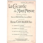 La cocarde de mimi - pinson 1er cahier