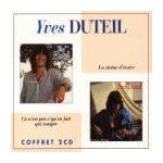 Coffret 2 cd - yves duteil - ca n'est pas c'qu'on fait qui compte + la statue d'ivoire