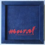Coffret bois bleu de l'album - le manteau de pluie - de jean - louis murat