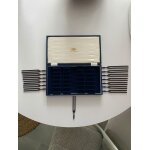 Coffret vintage de 13 diapasons d'accordage piano professionnel  john walker