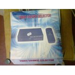 Commutateur video avec telecommande - 3 peritels et 6 rca