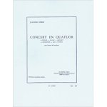 Concert en quatuor (entre, fugue, menuet, passepied, air, final) pour quatuor de saxophones