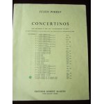 Concertinos n 25 pour clarinette si b ou saxophone tenor avec accompagnement piano