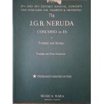 Concerto en mib de neruda pouf trompette mib ou sib et piano, musica rara