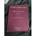 Conrad kreutzer, trio en mi b majeur; op. 43, clarinette, basson et piano, musica rara Conrad kreutzer, trio en mi b majeur; op. 43, clarinette, basson et piano, musica rara