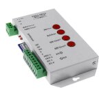 Contr�leur led rvb t1000s, carte sd 2048 pixels, compatible avec ws2801, ws2811, ws2812b, sk6812, lpd6803, ...
