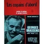 Les copains d'abord (partition originale 1965 (piano et chant) / georges brassens