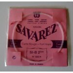 Corde savarez, guitare classique, 522 tirant fort, corde: si 2