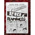Coronados spider 6 flamingos 1984 affichette 21 x29. 7