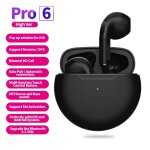 La couleur noire ecouteurs sans fil bluetooth 5. 0, oreillettes de sport, boîte de chargement pro6, pour ... La couleur noire ecouteurs sans fil bluetooth 5. 0, oreillettes de sport, boîte de chargement pro6, pour ...