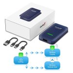 Cp2a carlinkit 4. 0 - carlinkit authentique - carlinkit - adaptateur sans fil, android auto carplay, ... Cp2a carlinkit 4. 0 - carlinkit authentique - carlinkit - adaptateur sans fil, android auto carplay, ...