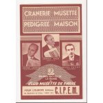 Cranerie musette + pedigree maison - valses musette accordeon ou piano