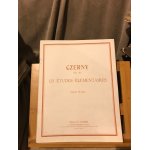 Czerny 125 etudes elmentaires opus 261 pour piano partition editions combre