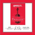 Daddario j810 prelude violin 3 / 4 medium jeu de cordes pour violon Daddario j810 prelude violin 3 / 4 medium jeu de cordes pour violon