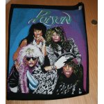 Death metal : poison dossard 45 x 35 cms environ, original et d'�poque !