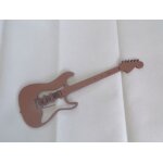 Dcoration guitare electrique en plastique fabrication artisanal