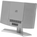 Denver mc - 5220silvermk2 mini cha�ne avec lecteur cd et radio fm argent