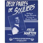 Deux paires de souliers ( michel vaucaire - charles dumont ) flix marten / 1960 piano & chant
