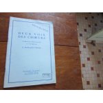 Deux voix des choeurs par maillard - verger