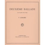 Deuxieme ballade pour saxophone alto et piano