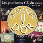 Diapason d'or octobre 2014 les plus beaux cd du mois